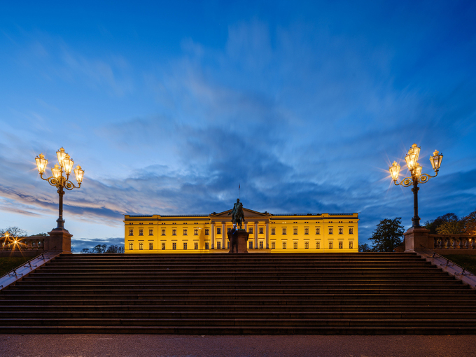 Slottet tar imot rundt 200 gjester til Stortingsmiddagen. Foto: Øivind Möller Bakken, Det kongelige hoff